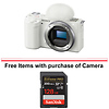 Alpha ZV-E10 Mirrorless Digital Camera Body (White) Thumbnail 0