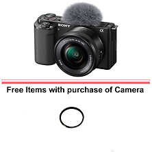 Alpha ZV-E10 Mirrorless Digital Camera with 16-50mm Lens (Black) Image 0