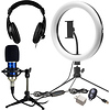 VCS700 Video Conferencing System (LED Ring Light, Microphone, Headphones) Thumbnail 0