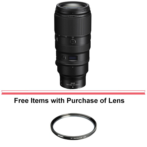 NIKKOR Z 100-400mm f/4.5-5.6 VR S Lens Image 0