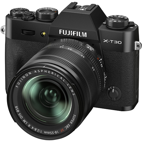 X-T30 II Mirrorless Digital Camera with 18-55mm Lens (Black) Image 3