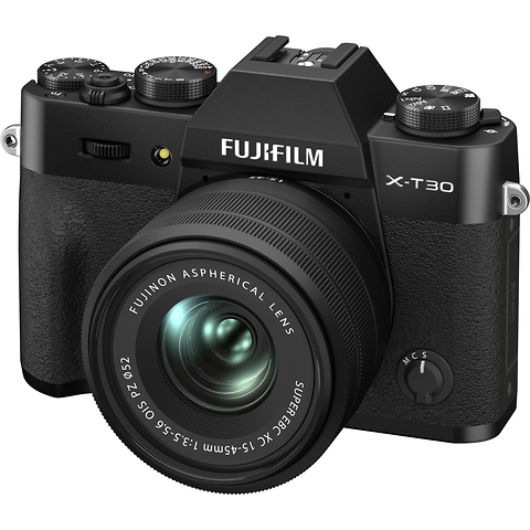 X-T30 II Mirrorless Digital Camera with 15-45mm Lens (Black) Image 3