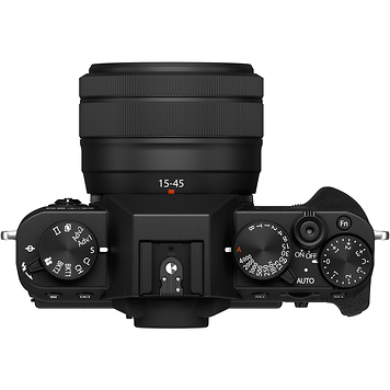 X-T30 II Mirrorless Digital Camera with 15-45mm Lens (Black)