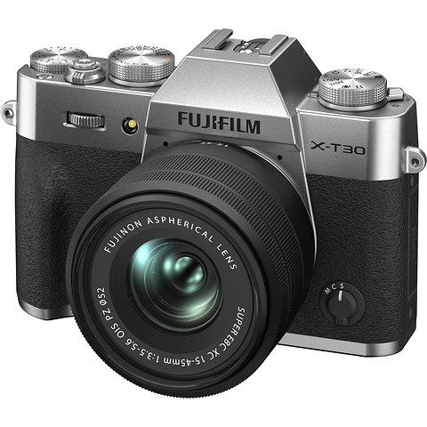 X-T30 II Mirrorless Digital Camera with 15-45mm Lens (Silver) Image 3