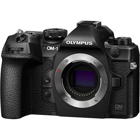 OM-1 Mirrorless Micro Four Thirds Digital Camera Body (Black) Image 1