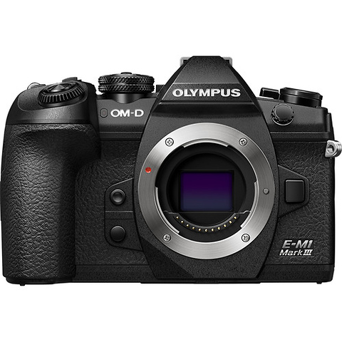 OM-D E-M1 Mark III Mirrorless Camera Body Black - Pre-Owned Image 0
