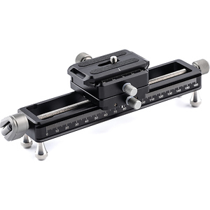 Macro Focusing Rail NM-180 with 360-Degree Rotating Clamp
