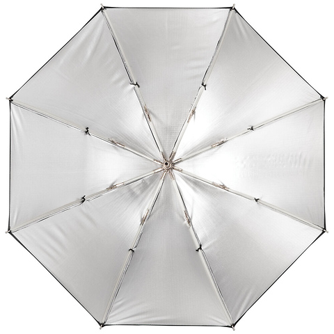 24 in. Deep Silver Bounce Umbrella Image 1