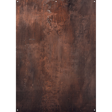 5 x 7 ft. X-Drop Fabric Backdrop (Copper Wall) Image 0