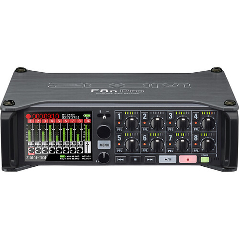 F8n Pro 8-Input / 10-Track Multitrack Field Recorder Image 2