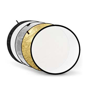 23 in. 5-in-1 Collapsible Reflector Disc
