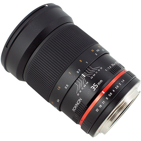 35mm f/1.4 SA UMC Manual Focus FX Lens for Sony A-Mount - Pre-Owned Image 1