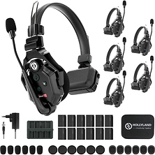 Solidcom C1-6S Full-Duplex Wireless DECT Intercom System with 6 Headsets (1.9 GHz) Image 0