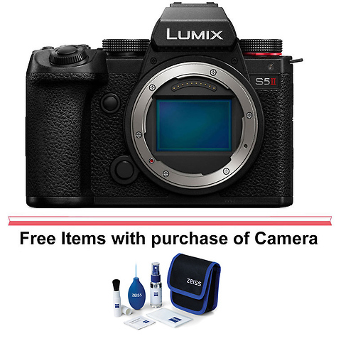 Lumix DC-S5 II Mirrorless Digital Camera Body (Black) Image 0