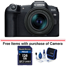 EOS R8 Mirrorless Digital Camera with 24-50mm Lens Image 0