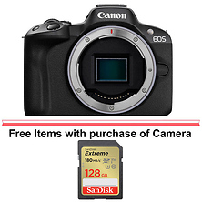 EOS R50 Mirrorless Digital Camera Body (Black) Image 0