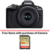 EOS R50 Mirrorless Digital Camera with 18-45mm Lens (Black) Thumbnail 0