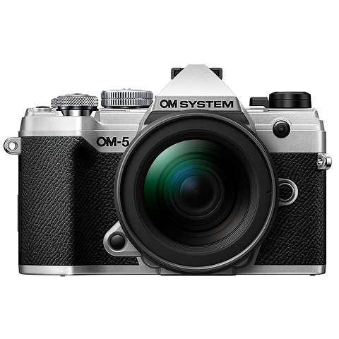 OM-5 Mirrorless Micro Four Thirds Digital Camera with 12-45mm f/4 PRO Lens (Silver) Image 2