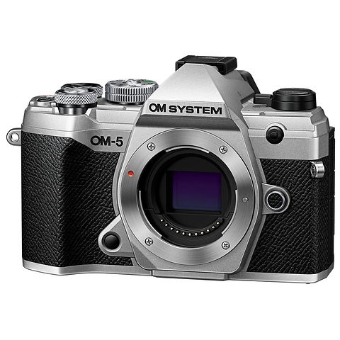 OM-5 Mirrorless Micro Four Thirds Digital Camera Body (Silver) Image 1