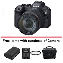 EOS R6 Mark II Mirrorless Digital Camera with 24-105mm f/4 Lens Image 0
