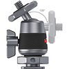 Mini Ball Head with Removable Cold Shoe Mount (Pair) Thumbnail 2