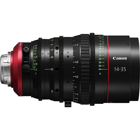 CN-E Flex Zoom 14-35mm T1.7 Super35 Cinema EOS Lens (PL Mount) Image 1