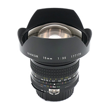 15mm f/3.5 Ai Manual Focus Lens - Pre-Owned Image 0