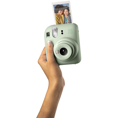 INSTAX Mini 12 Instant Film Camera (Mint Green) Image 6