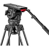 Video 18 S2 Fluid Head & ENG 2 CF Tripod System with Mid-Level Spreader Thumbnail 2
