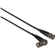 12G-SDI Cable for 4K60 Camera Monitors and Transmitters (20 in., Raven Black) Image 0