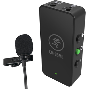 EM-95ML Lavalier Microphone with In-Line Amplifier