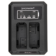 Dually Charger for Nikon EN-EL14 Image 0