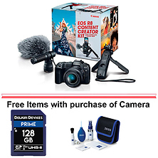 EOS R8 Mirrorless Digital Camera with 24-50mm Lens Content Creator Kit Image 0