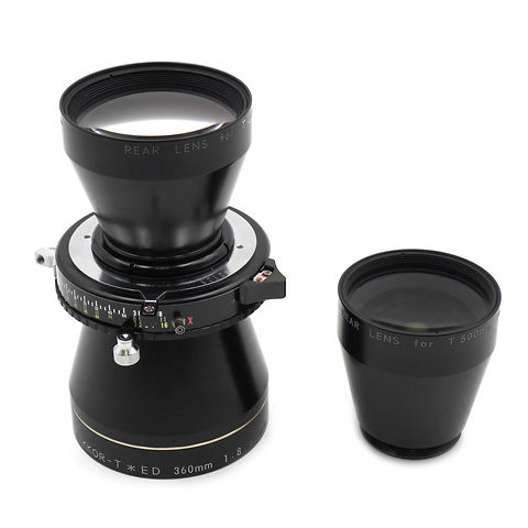 Nikkor-T ED 360mm f/8 w/Rear/360 & Rear/500mm f/11 2-Element Lens Kit - Pre-Owned Image 0