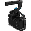 Camera Cage with Top Handle for Panasonic Lumix S5II/X (Raven Black) Thumbnail 3