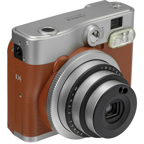 INSTAX Mini 90 Neo Classic Instant Camera (Brown) Image 1