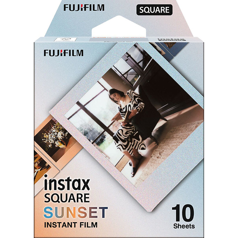INSTAX SQUARE Sunset Instant Film (10 Exposures) Image 0