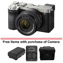 Alpha a7C II Mirrorless Digital Camera with 28-60mm Lens (Silver) Image 0