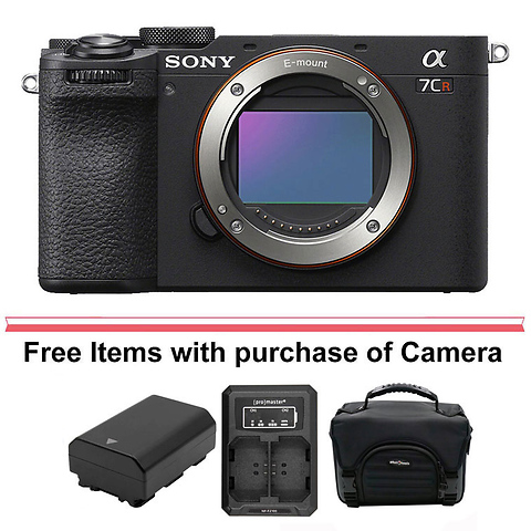 Alpha a7CR Mirrorless Digital Camera Body (Black) Image 0