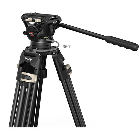 AD-01 Heavy-Duty Tripod with Fluid Head Image 5