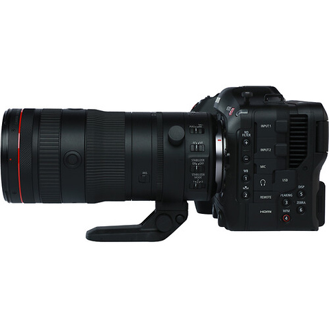 EOS C70 Cinema Camera with RF 24-105mm f/2.8 Lens (RF Mount) Image 2