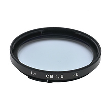 1x CB-1.5 B/50 Light Balance Filter - Pre-Owned Image 0