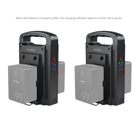 Dual Channel V-Mount Battery Charger Image 4