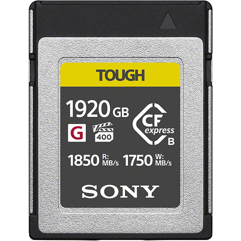 1920GB CFexpress Type B TOUGH Memory Card Image 0