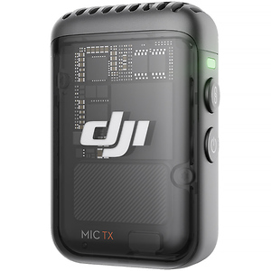 Mic 2 Clip-On Transmitter/Recorder with Built-In Microphone (2.4 GHz, Shadow Black)