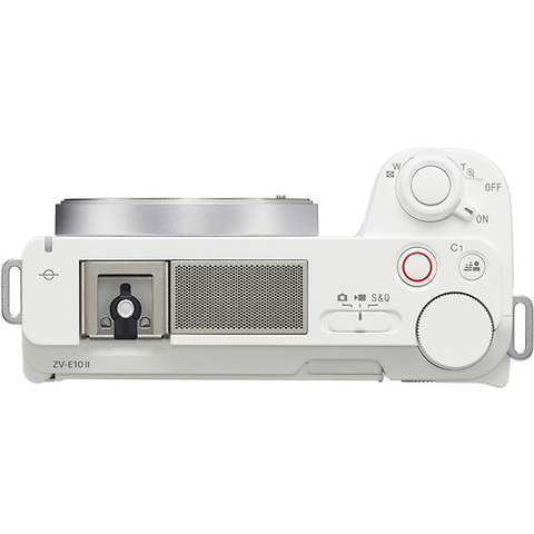 Alpha ZV-E10 II Mirrorless Digital Camera Body (White) Image 1