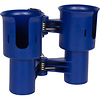 Clamp-On Dual-Cup & Drink Holder (Navy) Thumbnail 3