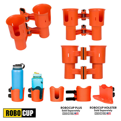 Dual Cup Holder (Orange) Image 6