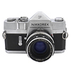 Nikkorex F Film Body Body with Nikkor-H 50mm f/2 Non-AI Lens Kit Chrome - Pre-Owned Thumbnail 0