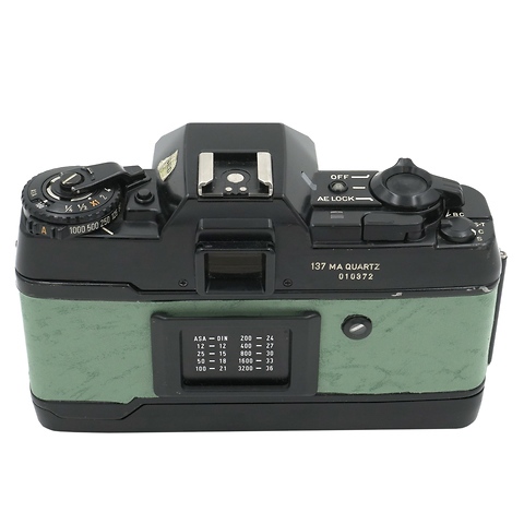 137 MA Quartz Film Camera Body (Aqua Green/Black) - Pre-Owned Image 1